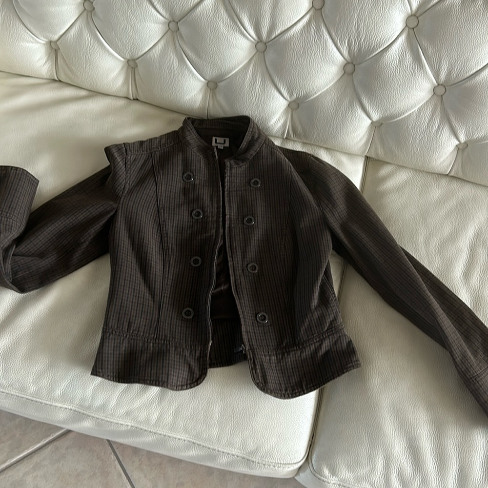 Adolfo Domínguez plaid jacket